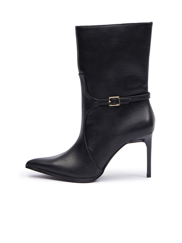 Orsay Crne ženske gležnjače s podpeticom ORSAY