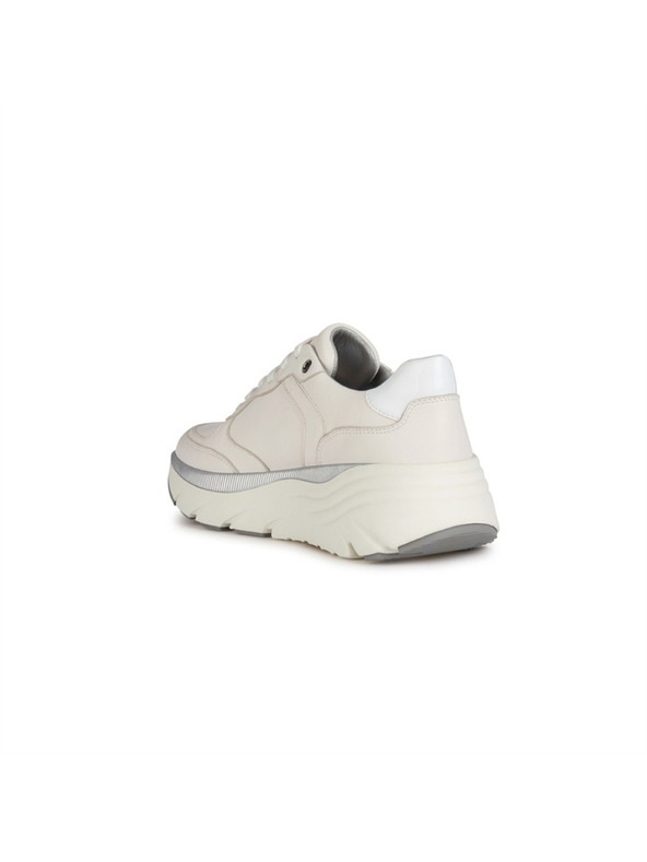 Geox Krem ženske tenisice Geox Diamanta