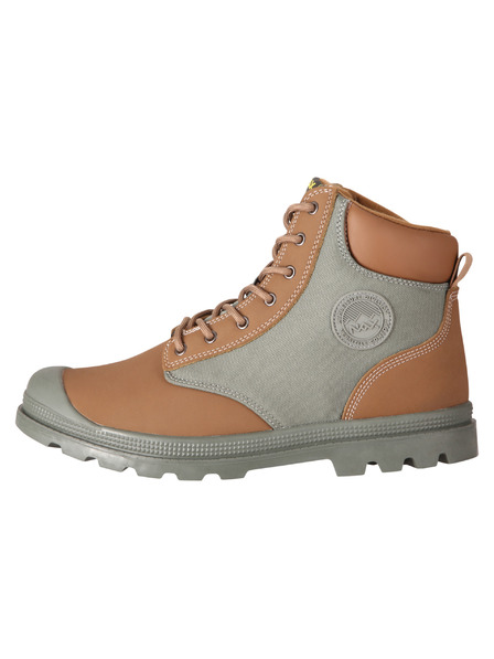 NAX Smeđe-sive muške zimske gležnjače NAX Ganic