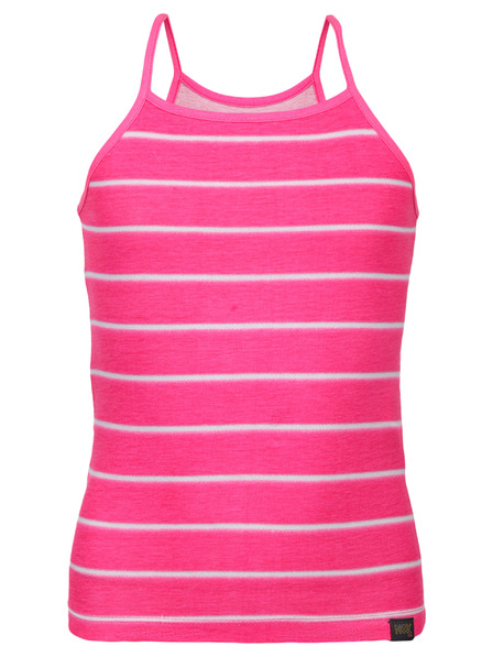 NAX Tamnoružičasta majica na pruge za djevojčice NAX Burgo