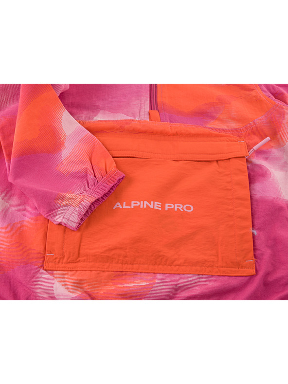 ALPINE PRO Ružičasta dječja vodootporna jakna ALPINE PRO GOZERO