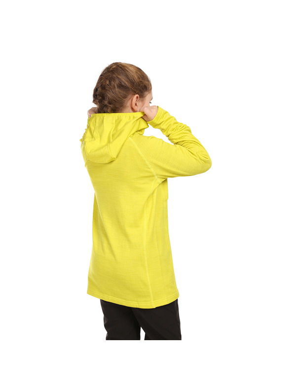 ALPINE PRO Neon zelena dječja funkcionalna majica ALPINE PRO Gorfo