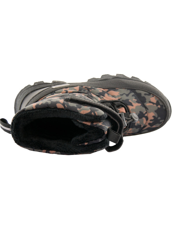 ALPINE PRO Alpine Pro Lando dječje crne čizme za snijeg s uzorkom