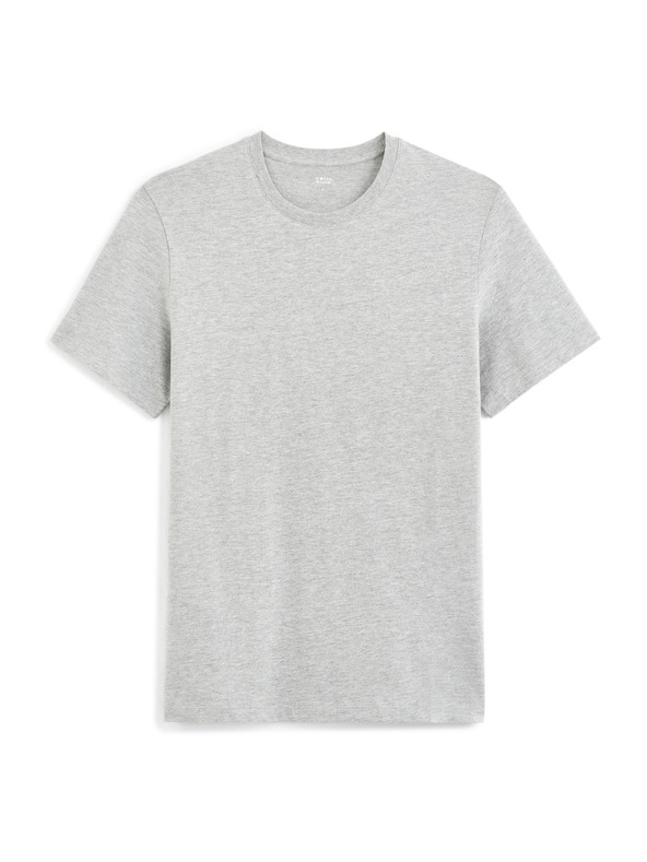 Celio Svijetlo siva osnovna majica kratkih rukava Celio Tebas