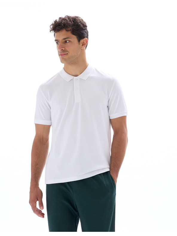 Celio Bijela Celio muška polo majica