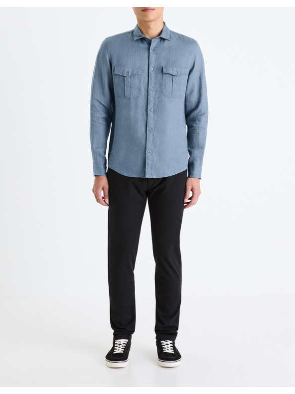 Celio Crne muške hlače Celio