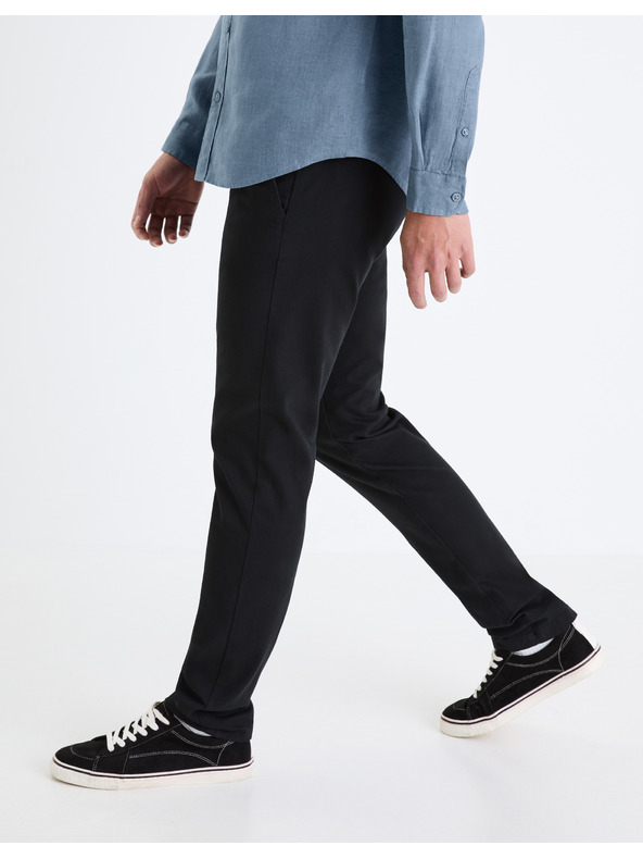 Celio Crne muške hlače Celio