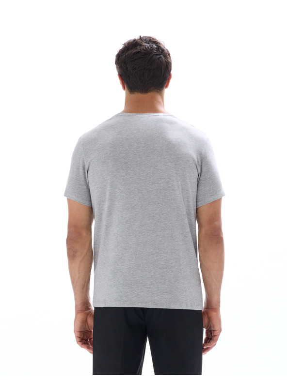 Celio Siva muška basic majica Celio Neuniv