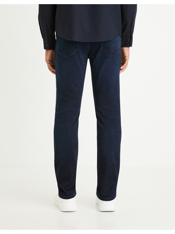 Celio Tamnoplave muške traperice ravnog kroja Celio C15