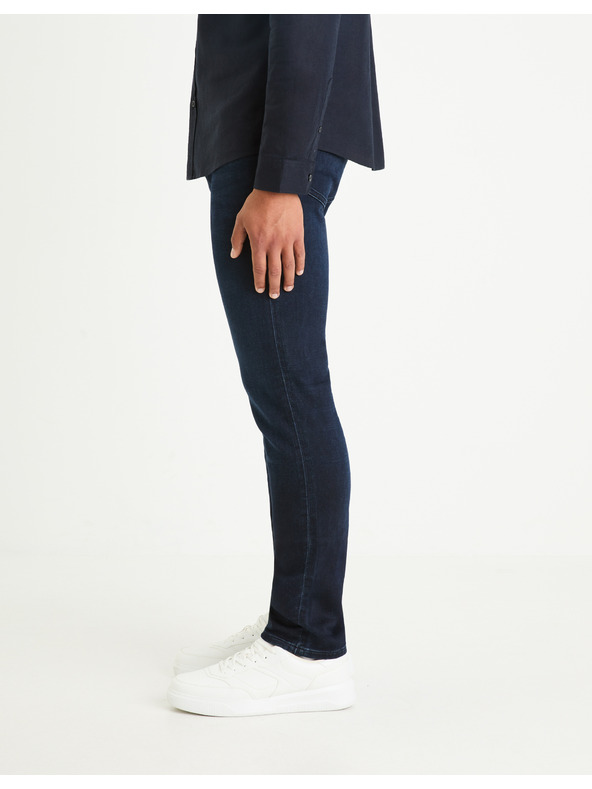 Celio Tamnoplave muške traperice ravnog kroja Celio C15