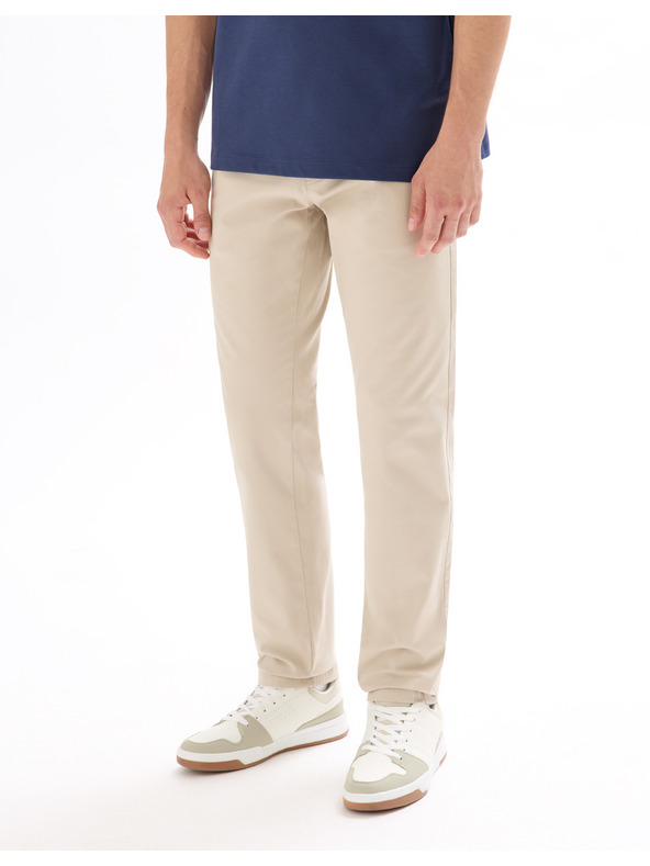 Celio Celio Tocharles bež muške chinos hlače