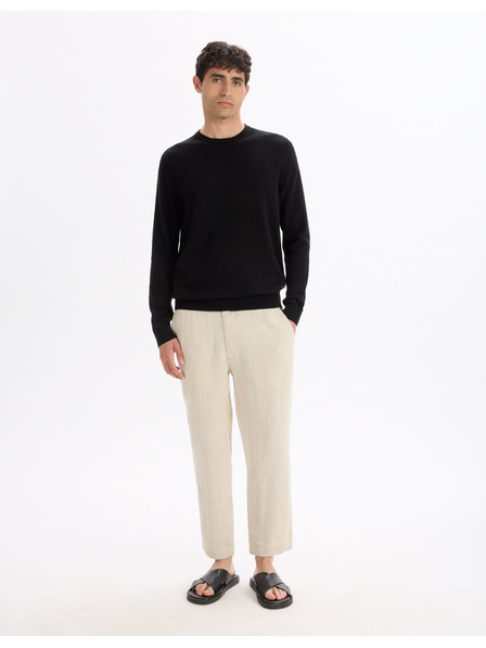 Celio Celio Decoton crni muški pulover