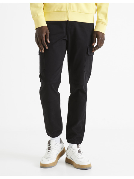 Celio Celio Dolyte crne muške cargo hlače