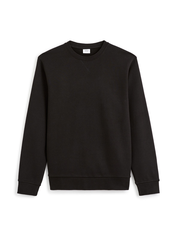 Celio Crni muški base sweatshirt Celio Feseven