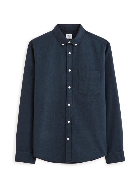 Celio Mornarsko plava muška košulja Celio Daxford