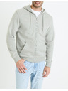 Celio Svijetlo sivi muški base sweatshirt Celio Fethree