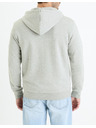 Celio Svijetlo sivi muški base sweatshirt Celio Fethree