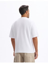 Celio Bijela muška majica kratkih rukava Celio Gehem