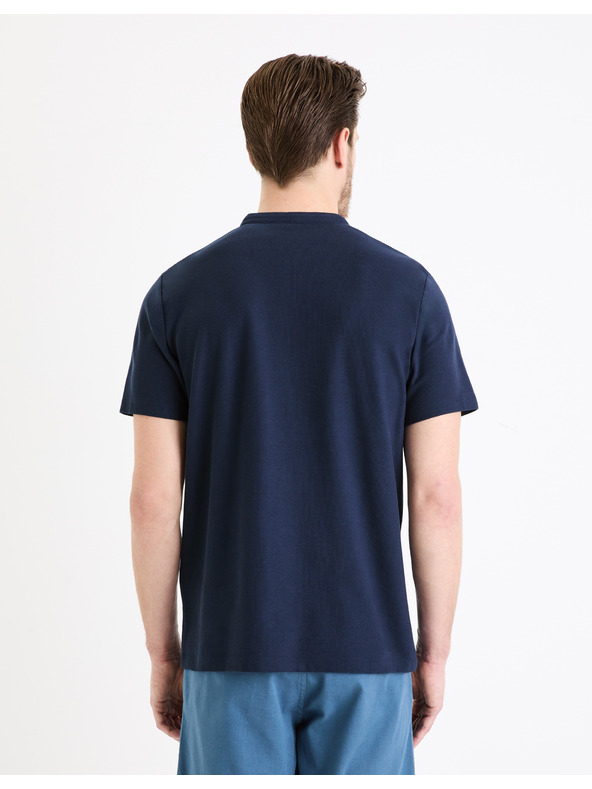 Celio Tamnoplava muška base polo majica Celio Gesohel