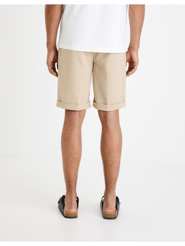 Celio Bež muške kratke hlače Celio Doevanbm