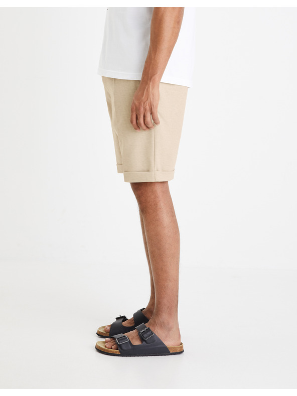 Celio Bež muške kratke hlače Celio Doevanbm