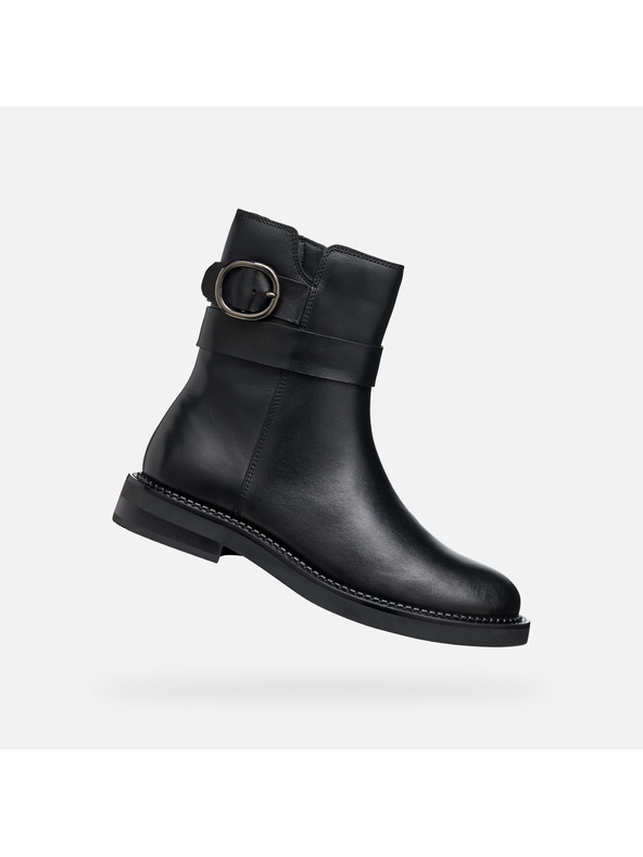 Geox Crne ženske gležnjače Geox Serilda