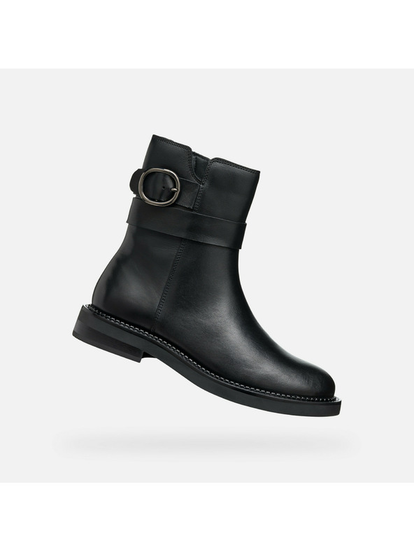 Geox Crne ženske gležnjače Geox Serilda