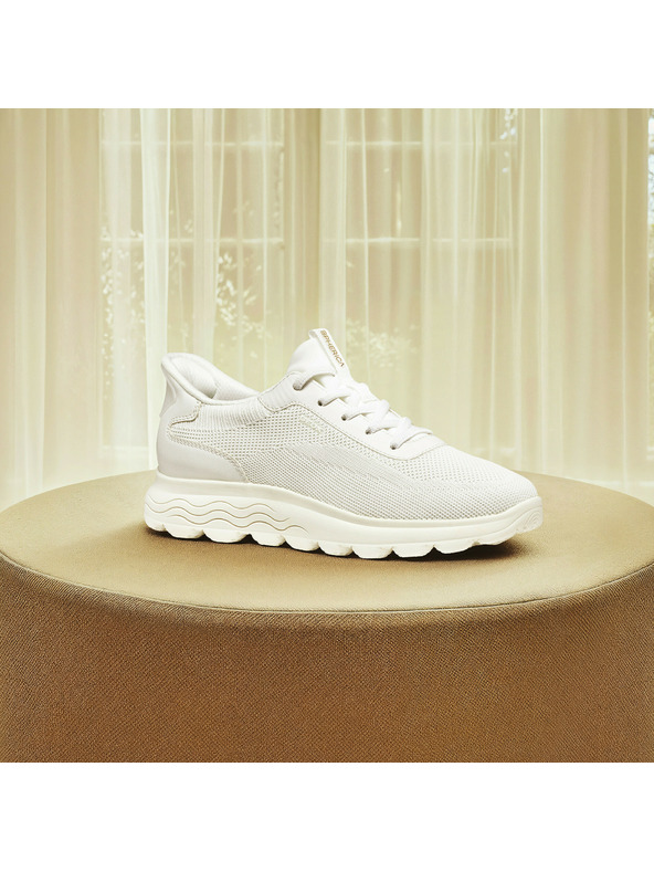 Geox Bijele ženske tenisice Geox Spherica Plus