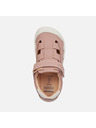 Geox Staroružičaste barefoot tenisice za djevojčice s otvorenim prednjim dijelom Geox Steppieu