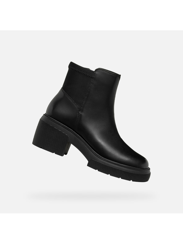 Geox Crne ženske gležnjače Geox Spherica EC15