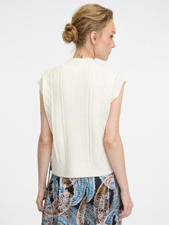 Orsay Krem ženski pulover ORSAY