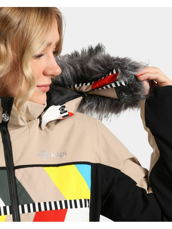 Kilpi Ženska skijaška jakna Kilpi CLAIR-W Bež
