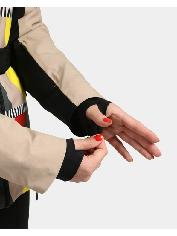 Kilpi Ženska skijaška jakna Kilpi CLAIR-W Bež