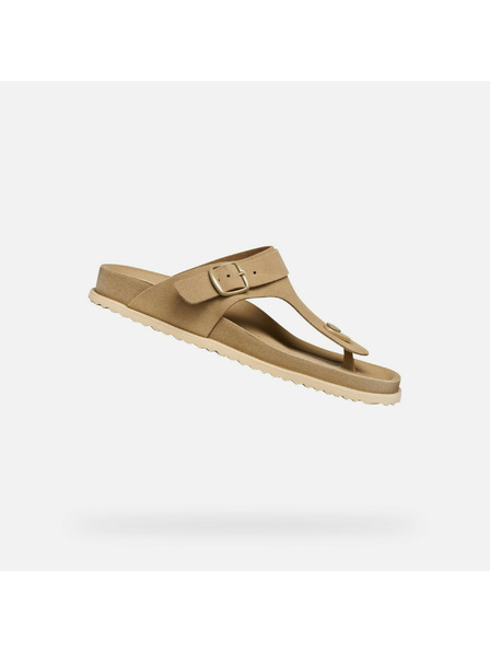 Geox Bež ženske japanke Geox Sandybett