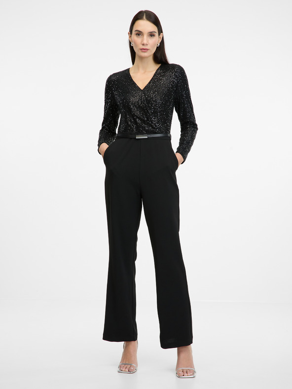 Orsay Crni ženski kombinezon ORSAY