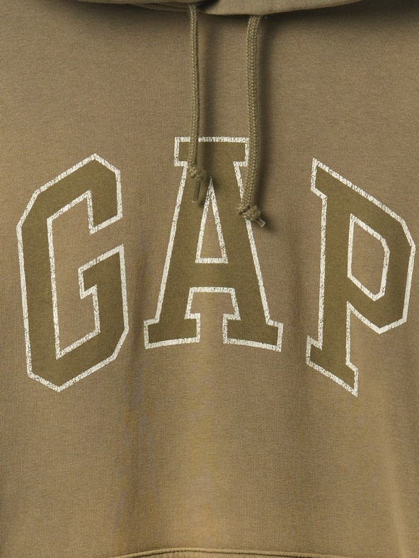 GAP Oversize majica s logom Americana Unisex GAP