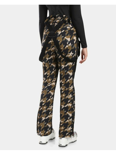 Kilpi Ženske softshell skijaške hlače Kilpi TORIEN-W Kaki