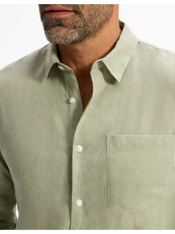 Celio Lanena košulja Daflix Celio