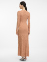 Orsay Svijetlosmeđa ženska maxi haljina ORSAY