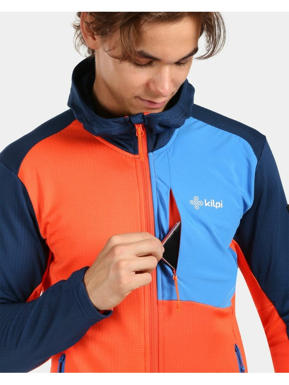 Kilpi Muška flis jakna Kilpi SEVELEN-M Narančasta