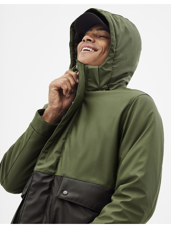 Celio Tamno zelena Celio Supheatgum jakna