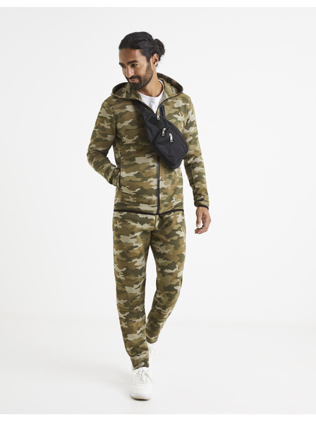 Celio Celio Vojogyoke trenirka s kaki uzorkom