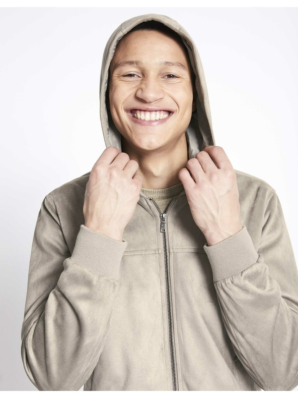 Celio Svijetlo siva muška jakna Celio Nudaim