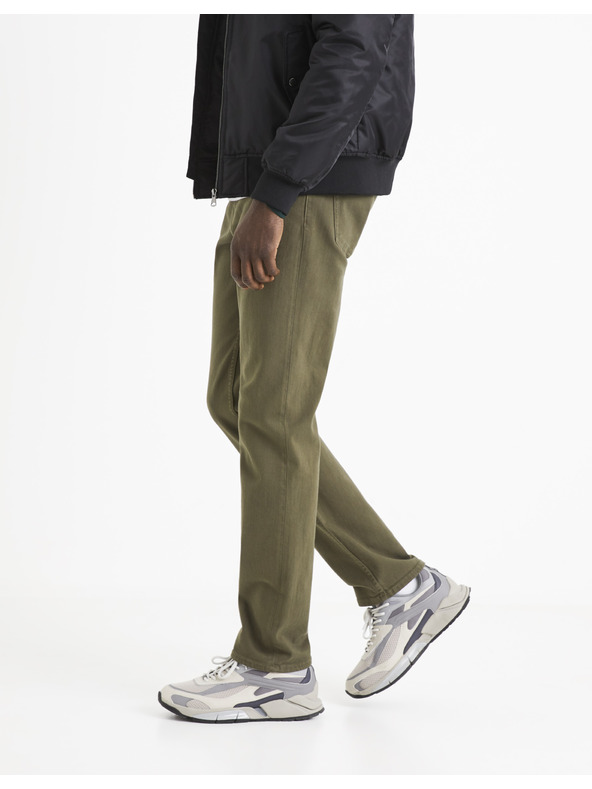 Celio Kaki muške hlače Celio Vopry1