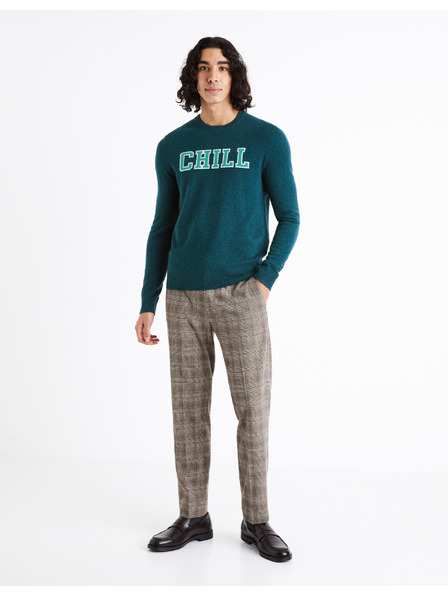 Celio Celio Cenormal Kerosin muški pulover od merino vune