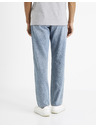 Celio Svijetloplave muške traperice ravnog kroja Celio C15 Dostraight
