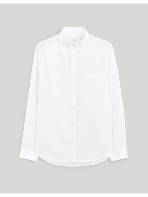 Celio Celio Gaopur bijela muška košulja