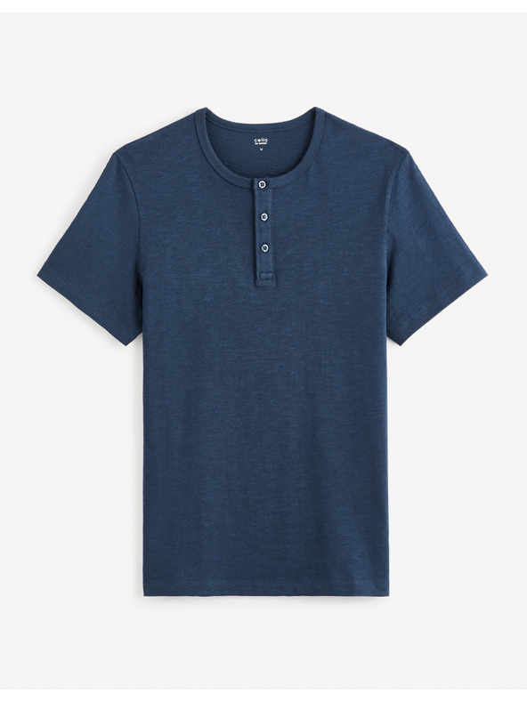 Celio Tamnoplava muška basic majica Celio Genperle