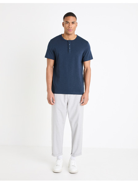 Celio Tamnoplava muška basic majica Celio Genperle