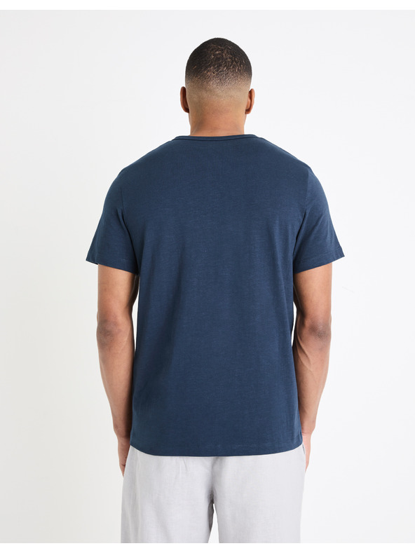 Celio Tamnoplava muška basic majica Celio Genperle